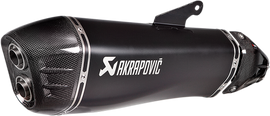 AKRAPOVIC Black Titanium Muffler - Ninja H2 SX S-K10SO21HRAABL