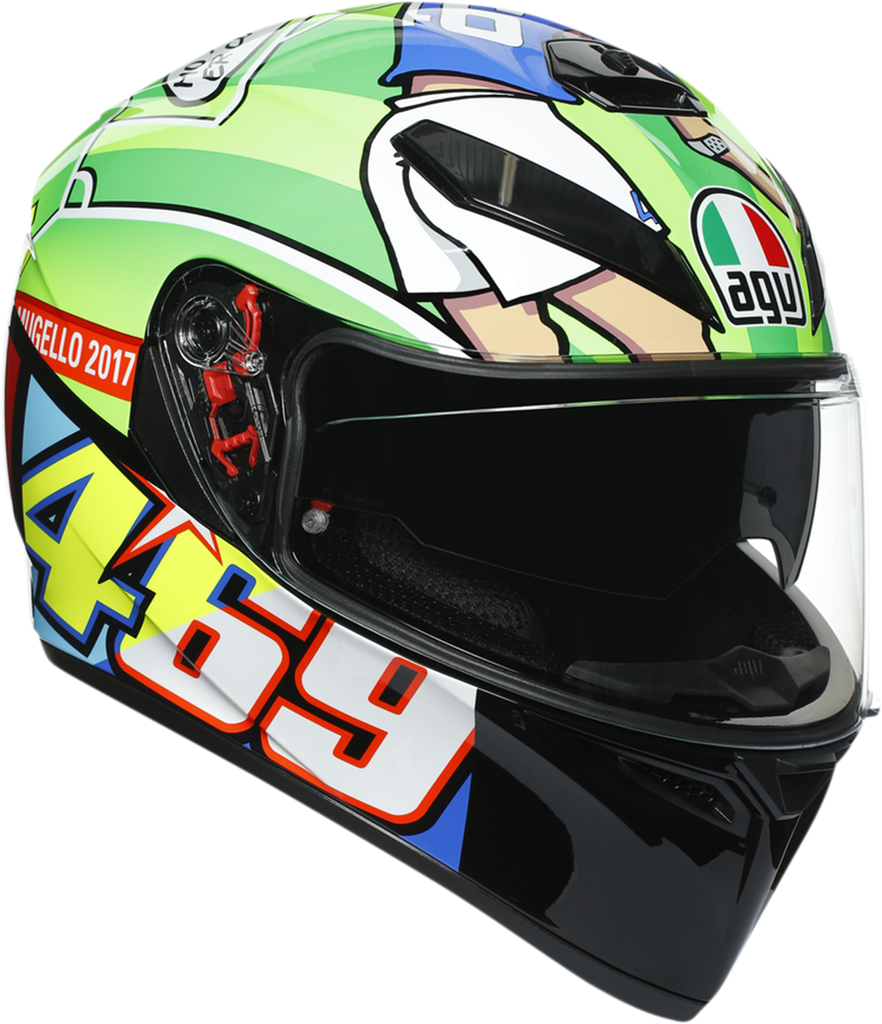 AGV K3 SV Helmet - Rossi Mugello 2017 - MS 210301O0MY00906