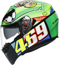 Load image into Gallery viewer, AGV K3 SV Helmet - Rossi Mugello 2017 - MS 210301O0MY00906