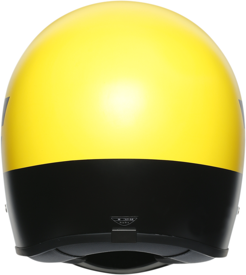 AGV X101 Helmet - Dust - Yellow/Black - Small 21770152N000210