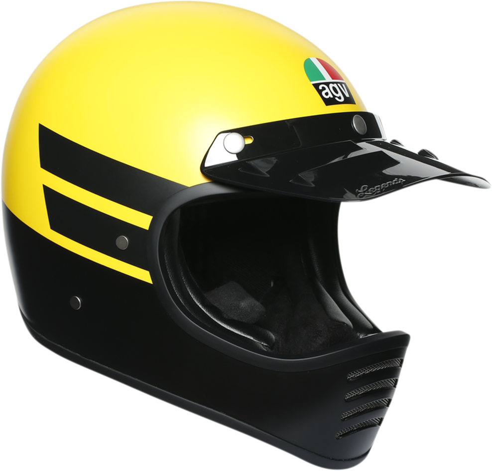 AGV X101 Helmet - Dust - Yellow/Black - 2XL 21770152N000216