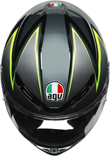 Load image into Gallery viewer, AGV K6 Helmet - Flash - Gray/Black/Lime - ML 216301O2MY01108