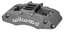 Cargar imagen en el visor de la galería, Wilwood Caliper - AT6 Lug Mount Anodized 1.75in/1.38in/1.38in Piston .75in Rotor - Right Side
