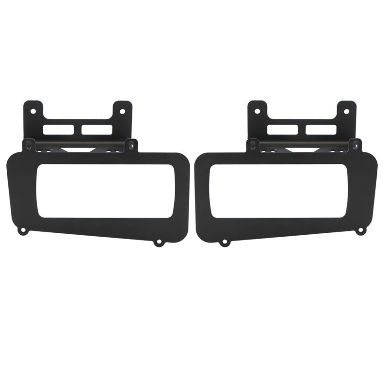 Rigid Industries 17-19 Ford Super Duty Fog Light Mounts - Pair (Fits 4 D-Series) - 2to4wheels