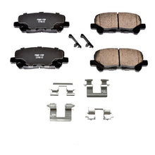 Cargar imagen en el visor de la galería, Power Stop 12-15 Honda Pilot Rear Z17 Evolution Ceramic Brake Pads w/Hardware