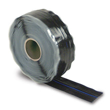 Carica l&#39;immagine nel visualizzatore di Gallery, DEI Fire Tape 1in x 36ft Roll - Self Vulcanizing Tape - Black
