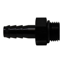Charger l&#39;image dans la galerie, DeatschWerks 6AN ORB Male to 5/16in Male Triple Barb Fitting (Incl O-Ring) - Anodized Matte Black