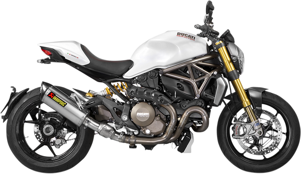 AKRAPOVIC Slip-On Line Muffler - Titanium S-D12SO3-HRT