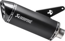 Carica l&#39;immagine nel visualizzatore di Gallery, AKRAPOVIC Slip-On Line Muffler - Titanium - Black S-D8SO2-HRBL