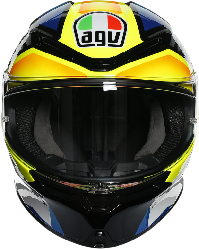 AGV K6 Helmet - Joan - Black/Blue/Yellow - Large 216301O2MY01209