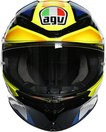 AGV K6 Helmet - Joan - Black/Blue/Yellow - Large 216301O2MY01209
