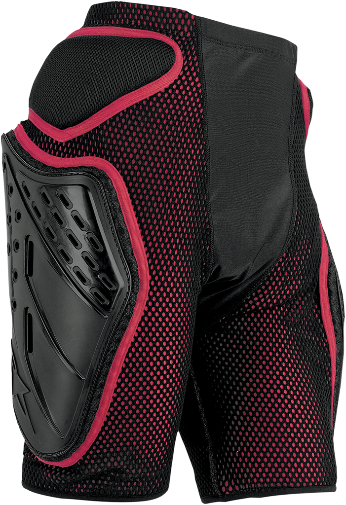 ALPINESTARS Bionic Freeride Shorts - Black/Red - 2XL 650707-13-2X