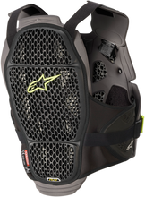 Load image into Gallery viewer, ALPINESTARS A-4 Max Chest Protector - Black/Yellow - M/L 67015201155M/L