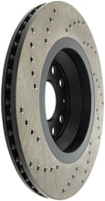Charger l&#39;image dans la galerie, StopTech 09-13 VW CC 3.6L VR6 / 08-09 &amp; 12 Golf R/Golf R32 Drilled Left Rear Rotor