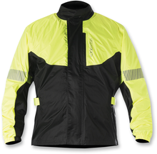 Carica l&#39;immagine nel visualizzatore di Gallery, ALPINESTARS Hurricane Rain Jacket - Yellow/Black - Medium 3204617-551-M