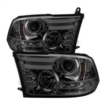 Laden Sie das Bild in den Galerie-Viewer, Spyder Dodge Ram 09-12 Projector Headlights Light Bar DRL Smoke PRO-YD-DR09-LBDRL-SM
