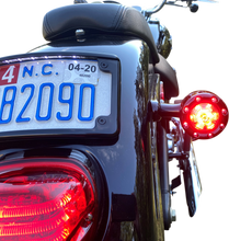 Carica l&#39;immagine nel visualizzatore di Gallery, CUSTOM DYNAMICS Bullet Turn Signal 1156 - Black - Smoke Lens PB-BR-RR 56-BS