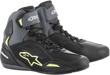 Cargar imagen en el visor de la galería, ALPINESTARS Faster-3 Drystar? Shoes - Black/Gray/Yellow - US 9.5 2540719175-9.5