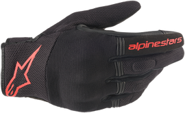 ALPINESTARS Copper Gloves - Black/Red - 3XL 3568420-1030-3X