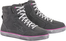 Cargar imagen en el visor de la galería, ALPINESTARS J-6 Waterproof Women&#39;s Shoes - Gray/Pink - US 6 254222090956