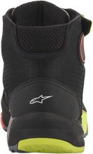 Charger l&#39;image dans la galerie, ALPINESTARS CR-X Drystar? Shoes - Black/Red/Yellow Fluorescent - US 10.5 2611820153810.5