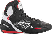 Cargar imagen en el visor de la galería, ALPINESTARS Faster-3 Rideknit Shoes - Black/White/Red - US 14 2510319123-14