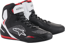 Cargar imagen en el visor de la galería, ALPINESTARS Faster-3 Rideknit Shoes - Black/White/Red - US 14 2510319123-14