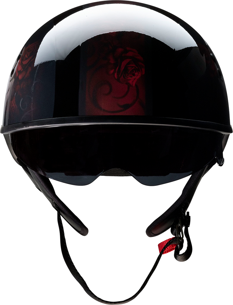 Z1R Vagrant Helmet - Red Catrina - Black/Red - Small 0103-1314