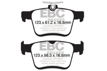 Carica l&#39;immagine nel visualizzatore di Gallery, EBC 2014+ Audi A3 1.8 Turbo (w/Electronic Parking Brake) Redstuff Rear Brake Pads