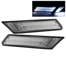 गैलरी व्यूवर में इमेज लोड करें, Xtune Porsche 911 997 05-07 Clear LED Bumper Lights Chrome SML-ON-P99705-CLED-C