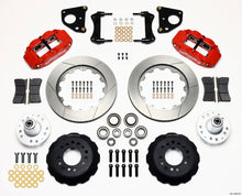 Carica l&#39;immagine nel visualizzatore di Gallery, Wilwood Narrow Superlite 6R Front Hub Kit 14.00in Red 62-72 CDP B &amp; E Body-Drum
