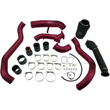 Cargar imagen en el visor de la galería, Wehrli 01-04 Chevrolet 6.6L LB7 Duramax High Flow Intake Bundle Kit - WCFab Red