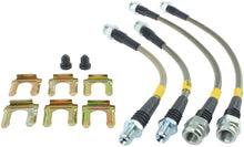 Charger l&#39;image dans la galerie, StopTech 91-99 Mitsubishi 3000GT Stainless Steel Rear Brake Lines