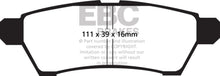 गैलरी व्यूवर में इमेज लोड करें, EBC 05+ Nissan Frontier 2.5 2WD Greenstuff Rear Brake Pads