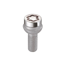 Laden Sie das Bild in den Galerie-Viewer, McGard Wheel Lock Bolt Set - 4pk. (Radius Seat) M14X1.5 / 17mm Hex / 27.0mm Shank Length - Chrome