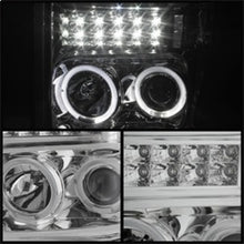 Charger l&#39;image dans la galerie, Xtune Ford F250/350/450 Super Duty 08-10 Projector Headlights LED Halo Chrome PRO-JH-FS08-LED-C