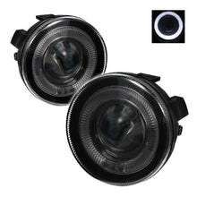 Carica l&#39;immagine nel visualizzatore di Gallery, Spyder Dodge Dakota 01-04 Halo Projector Fog Lights w/swch Smke FL-P-DDAK01-HL-SM