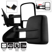 Carica l&#39;immagine nel visualizzatore di Gallery, xTune Chevy Silverado 14-15 POWER Heated Telescoping Mirror - SET MIR-CSIL14-PWH-SET
