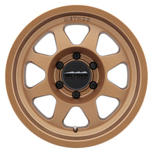 Cargar imagen en el visor de la galería, Method MR701 17x8.5 0mm Offset 6x120 67mm CB Method Bronze Wheel