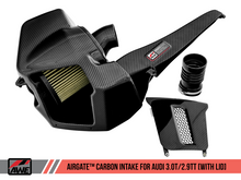 Charger l&#39;image dans la galerie, AWE Tuning Audi B9 S4/S5 3.0T Carbon Fiber AirGate Intake w/ Lid