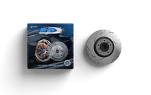 Load image into Gallery viewer, SHW 10-13 Porsche Panamera Turbo S 4.8L w/X80 Power Package Left Rear Slotted MB Brake Rotor