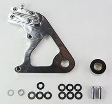 गैलरी व्यूवर में इमेज लोड करें, Wilwood Caliper Mounting Kit Polished w/Bracket GP310 1984-99 Softail