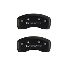 Cargar imagen en el visor de la galería, MGP 4 Caliper Covers Engraved Front Honda Engraved Rear Crosstour Red finish silver ch