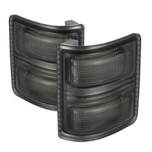 Cargar imagen en el visor de la galería, xTune Ford Superduty 08-14 F250-F550 Amber LED Mirror Signal Lens - Smoke ACC-LED-FDSD08-MR-SM