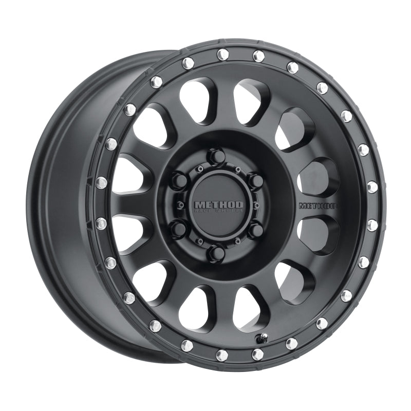 Method MR315 18x9 +18mm Offset 6x135 87mm CB Matte Black Wheel