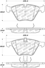 Carica l&#39;immagine nel visualizzatore di Gallery, StopTech Street Touring 11-12 BMW Z4 (E86) Front Brake Pads