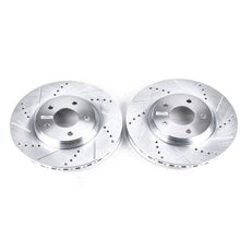 Carica l&#39;immagine nel visualizzatore di Gallery, Power Stop 05-08 Chevrolet Cobalt Front Evolution Drilled &amp; Slotted Rotors - Pair