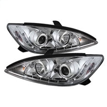 Carica l&#39;immagine nel visualizzatore di Gallery, Spyder Toyota Camry 02-06 Projector Headlights DRL Chrome High H1 Low H1 PRO-YD-TCAM02-DRL-C