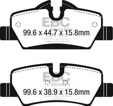 Laden Sie das Bild in den Galerie-Viewer, EBC 14+ Mini Hardtop 1.5 Turbo Cooper Redstuff Rear Brake Pads