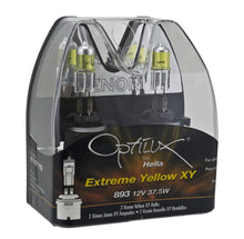 गैलरी व्यूवर में इमेज लोड करें, Hella Optilux 893 12V 37.5W Extreme Yellow Bulbs (Pair)